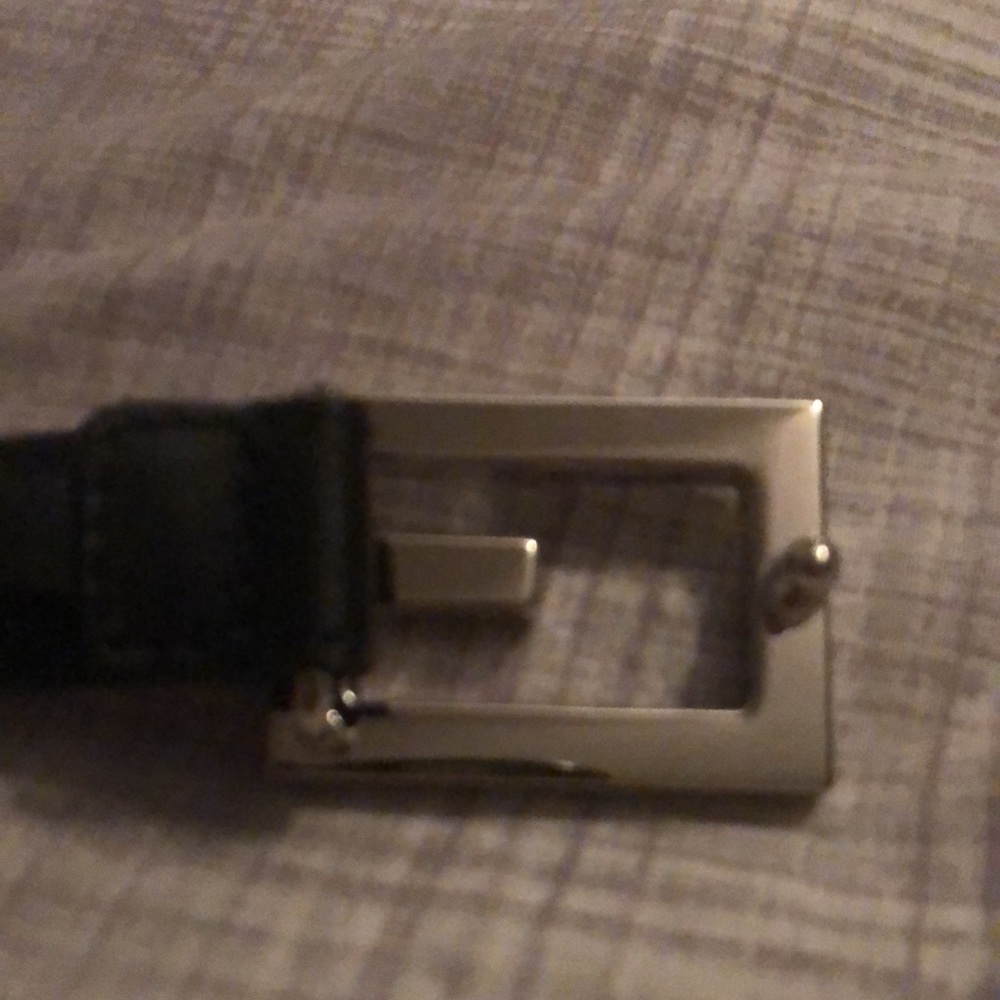 Gucci Square G Buckle Belt Black - Picture 3 of 6